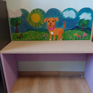 Personalizowane biurko dla dziecka