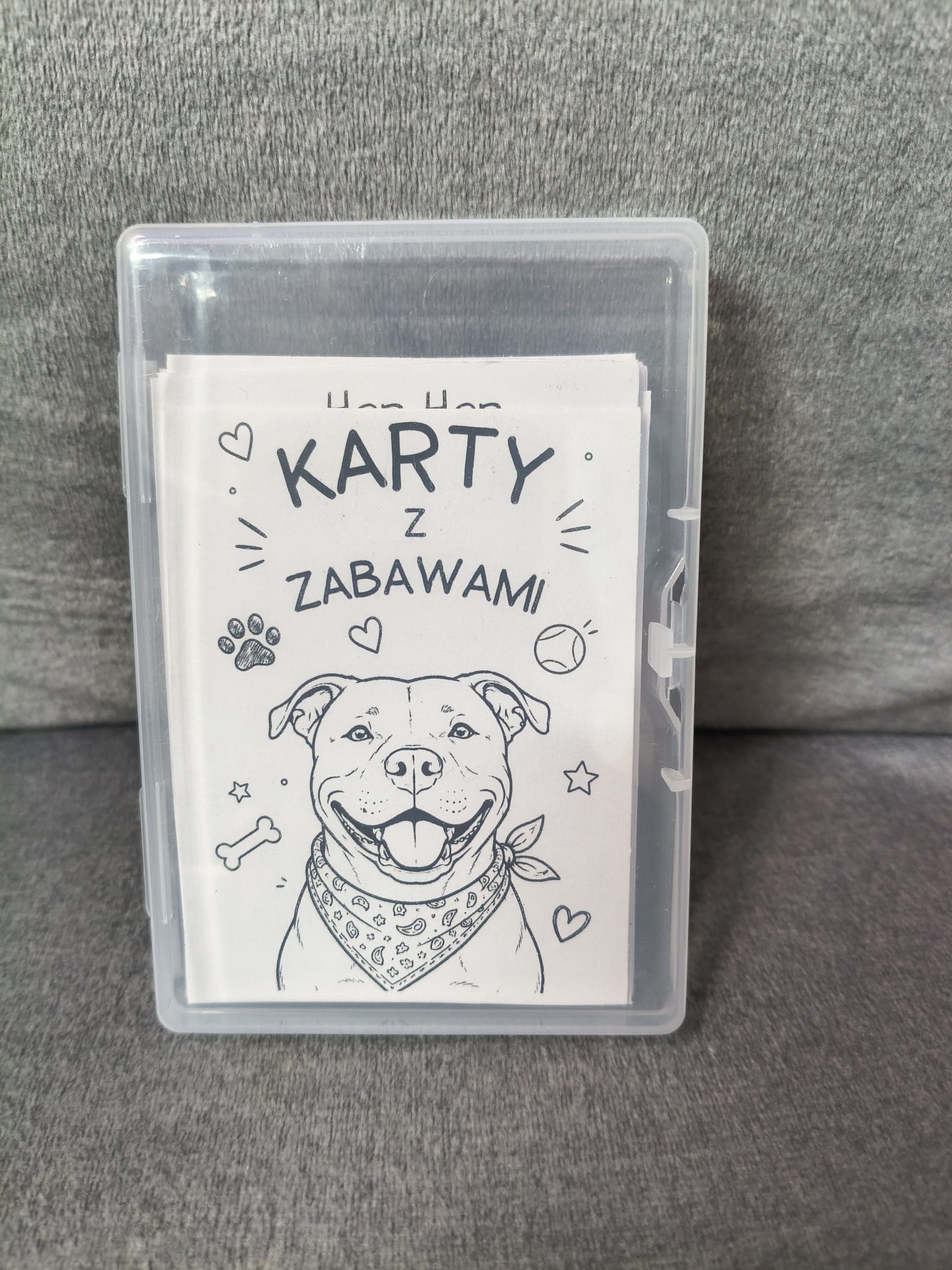 Karty z zabawami